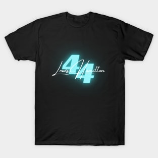 Lewis Hamilton Formula One 44 neon T-Shirt